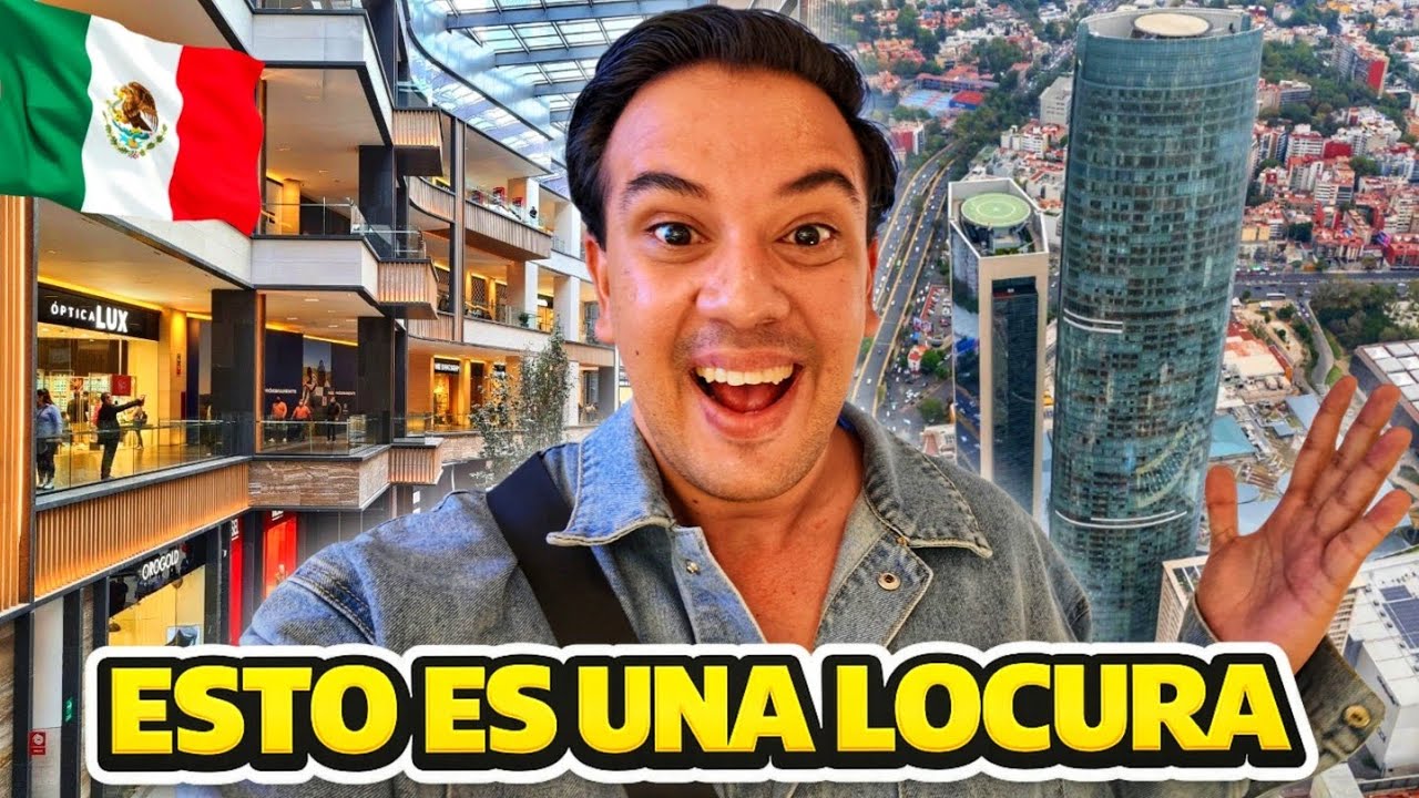 MÉXICO 🇲🇽 SUPERÓ a NEW YORK 🗽 con este CENTRO COMERCIAL es UNA LOCURA 😱