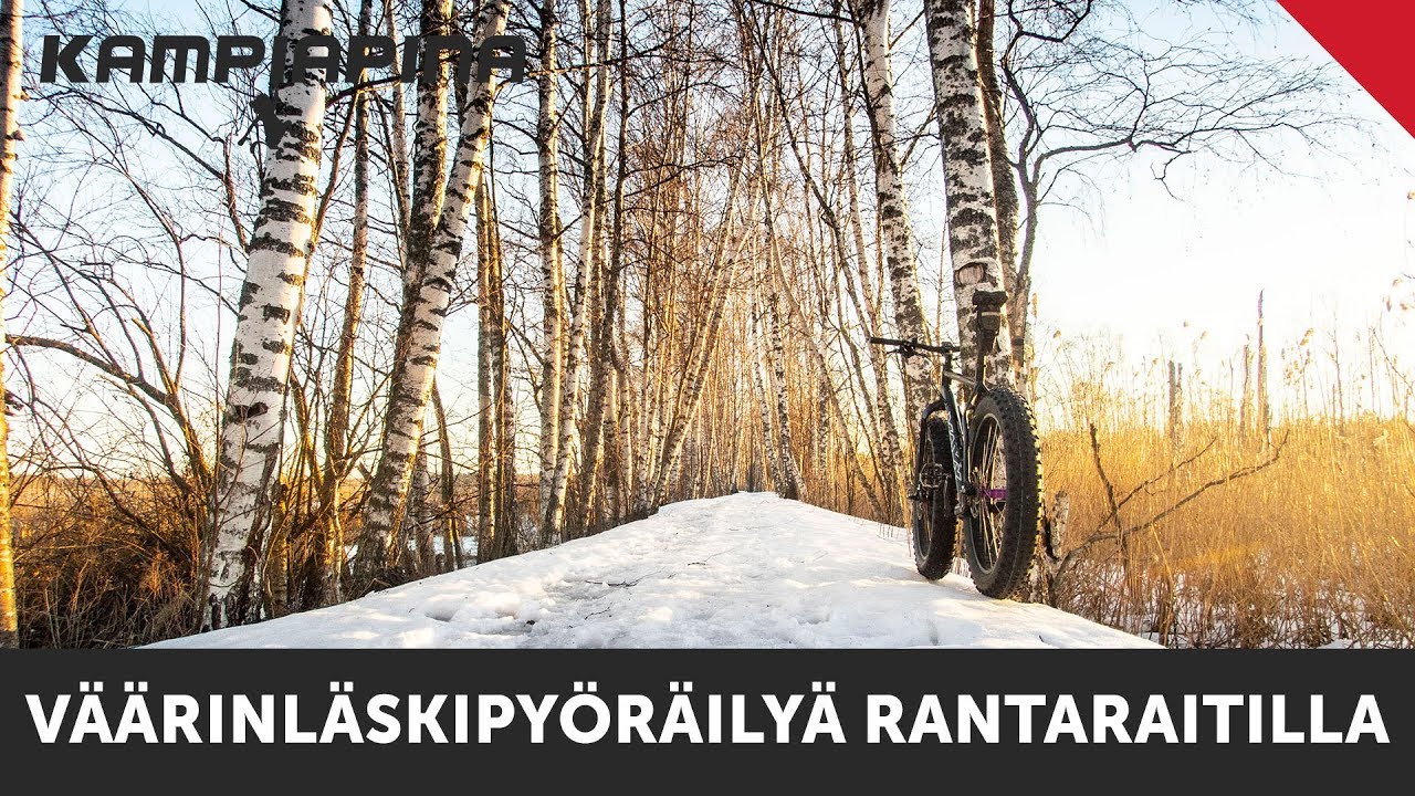 Väärinläskipyöräilyä Espoon rantaraitilla