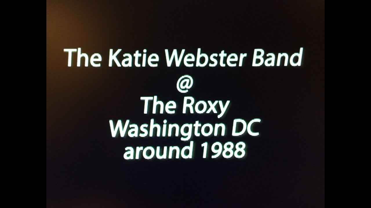 Katie Webster @  The Roxy - Wash DC  around 1988