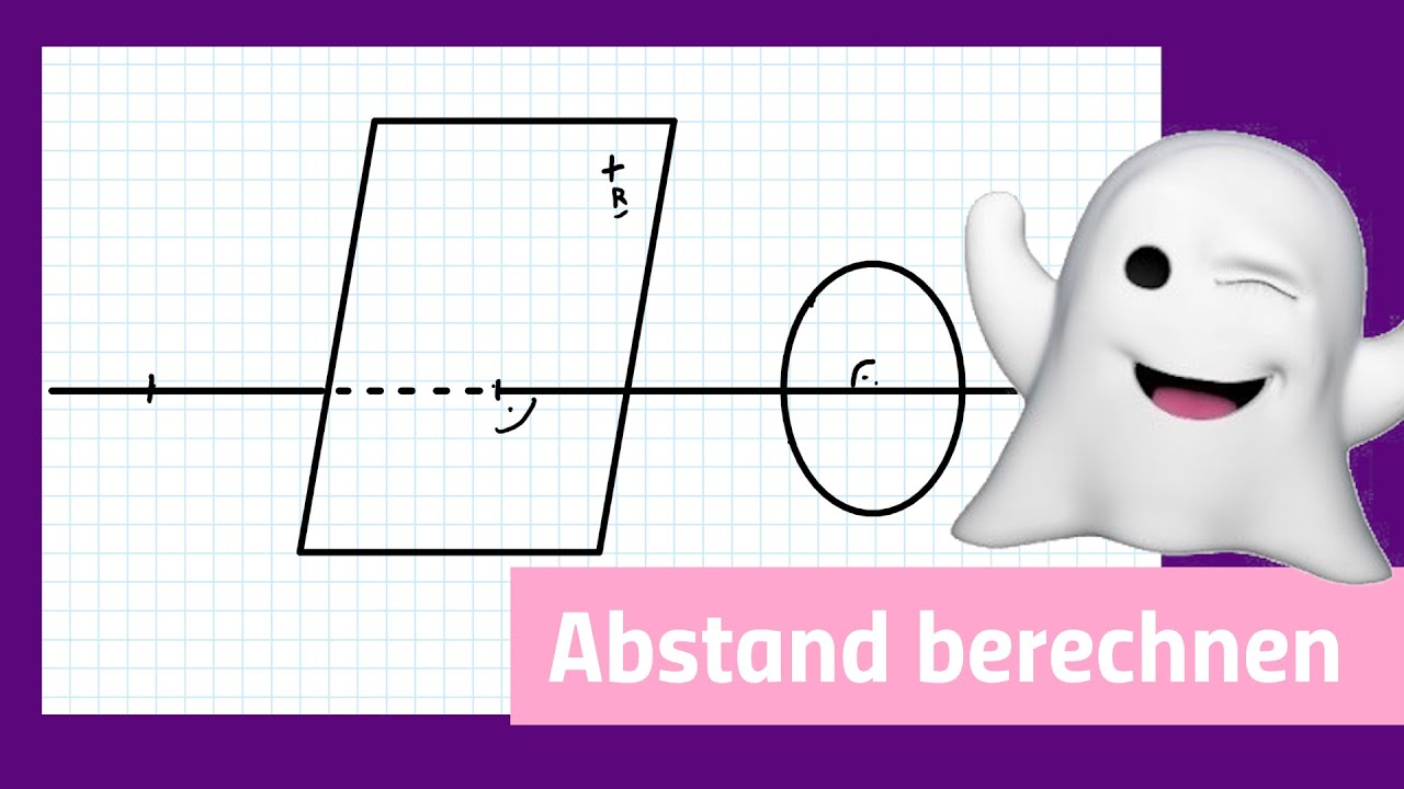 Abstand von Punkt zu Gerade berechnen
