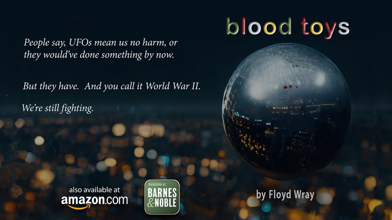 UFOs & Blood Toys (book trailer, 2023)