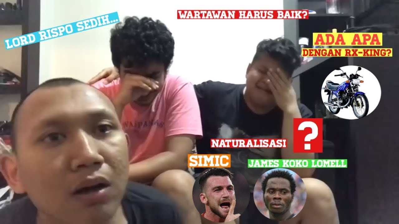 CAKAP CAKAP BOLA (6): (PREDIKSI) Timnas gak lolos, Rispo sedih: “Ini salah RX King, bukan wartawan!”