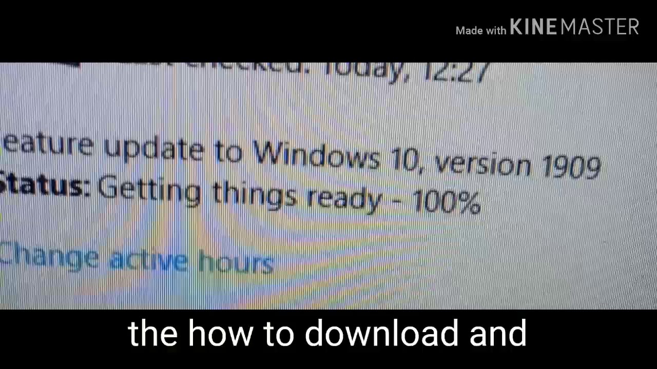 Windows 10 latest version 1909 download