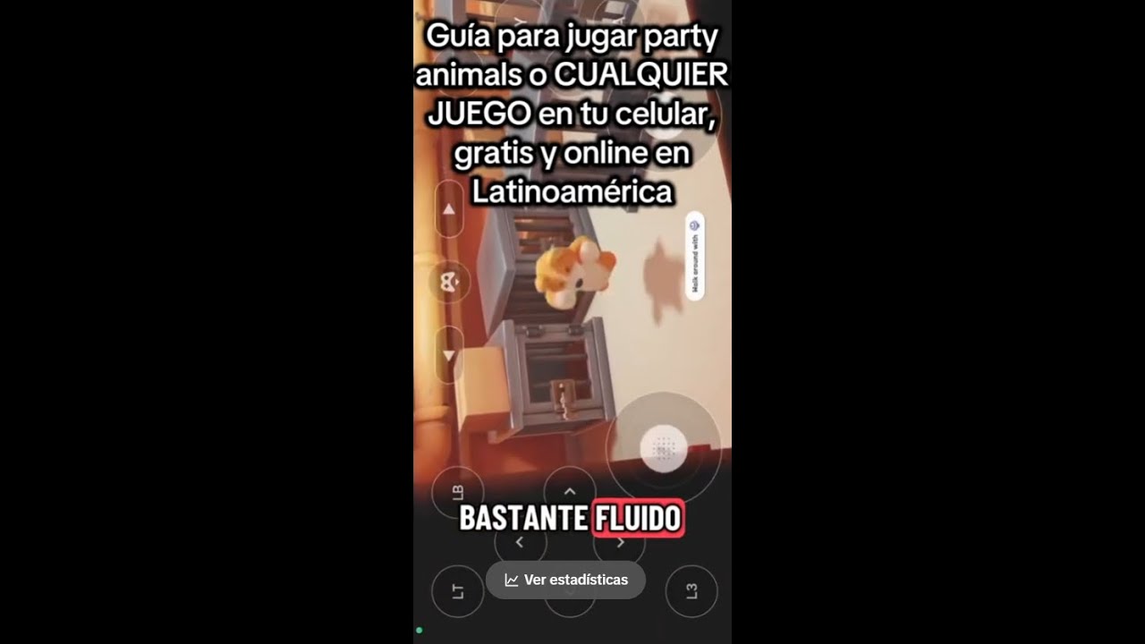 Guía para jugar party animals o CUALQUIER JUEGO en tu celular, gratis y online en Latinoamérica #DIO