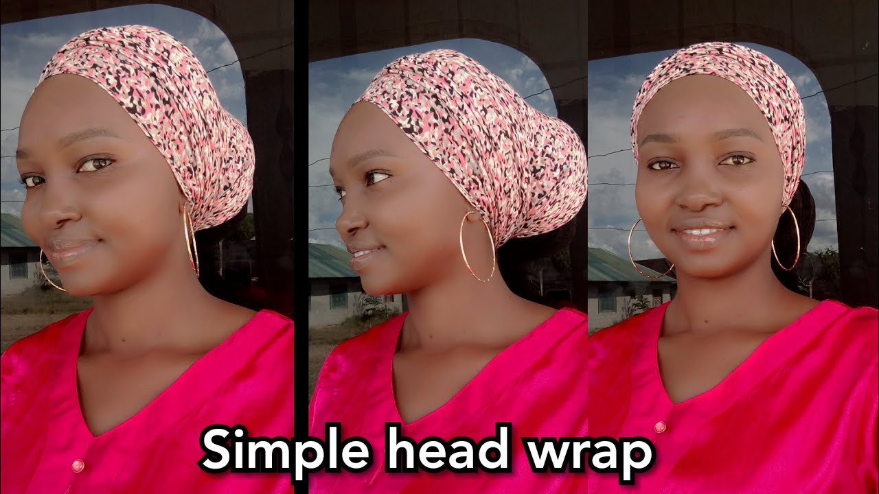 jifunze kufunga kilemba kwa urahisi/amazing simple headwrap style for you🔥🔥