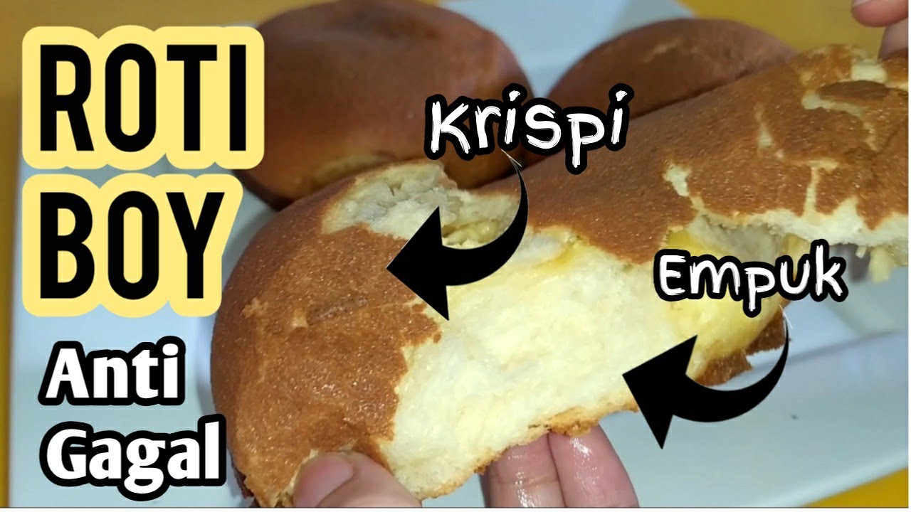 Resep ROTI BOY ASLI ANTI GAGAL