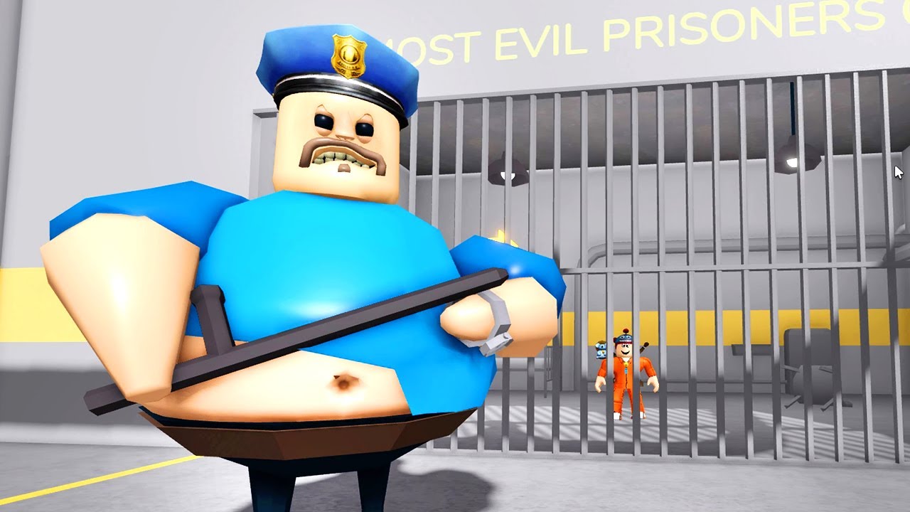 GÖBEKLİ GARDİYANIN HAPİSHANESİNDEN KAÇIYORUZ - Roblox BARRY'S PRISON RUN!