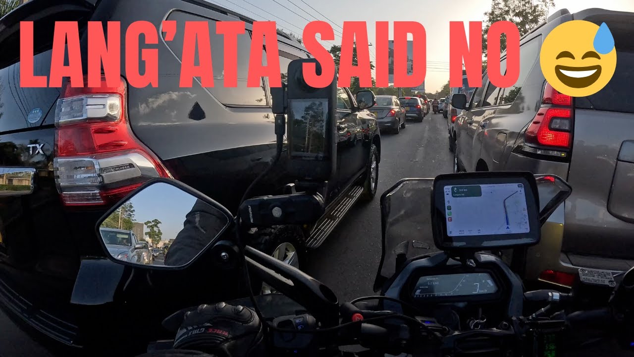 First Ride Home from Work 🏍️ | Nairobi to Ongata Rongai via Southern Bypass