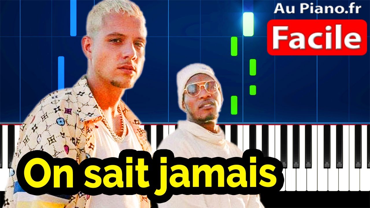 PLK On sait Jamais feat Niska - Piano Audio Instrumental (AuPiano.fr)