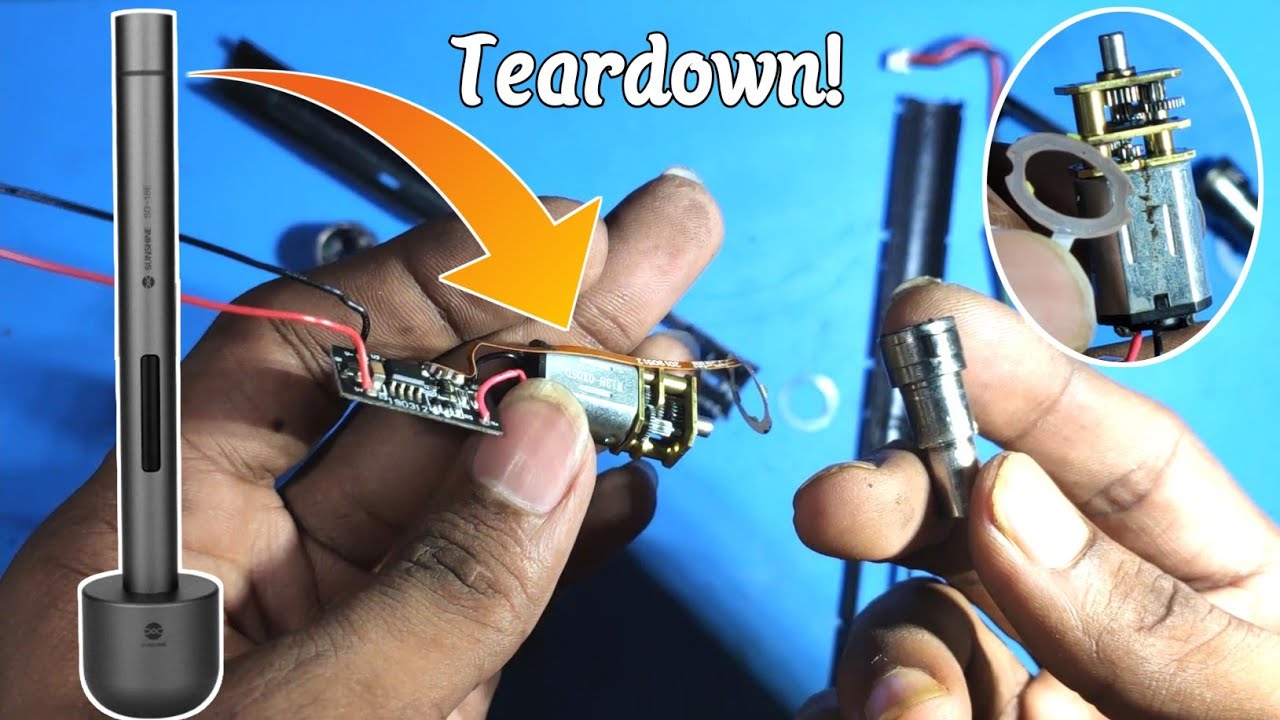 Sunshine Sd-18e disassembly // Sunshine Sd-18e teardown // electric screw driver teardown