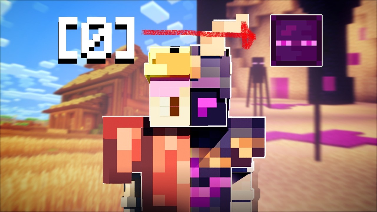 Быстрое превращение из НИЧЕГО в Эндермена 7-го уровня в Hypixel Skyblock (1)