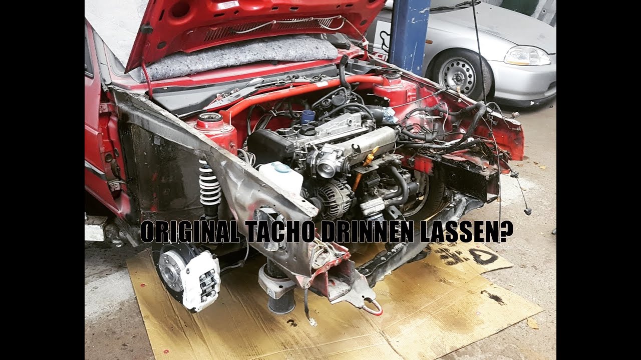 VW Golf/Jetta 2 1,8t Umbau | Original Drehzahlmesser beibehalten dank Zündsignalsimulator