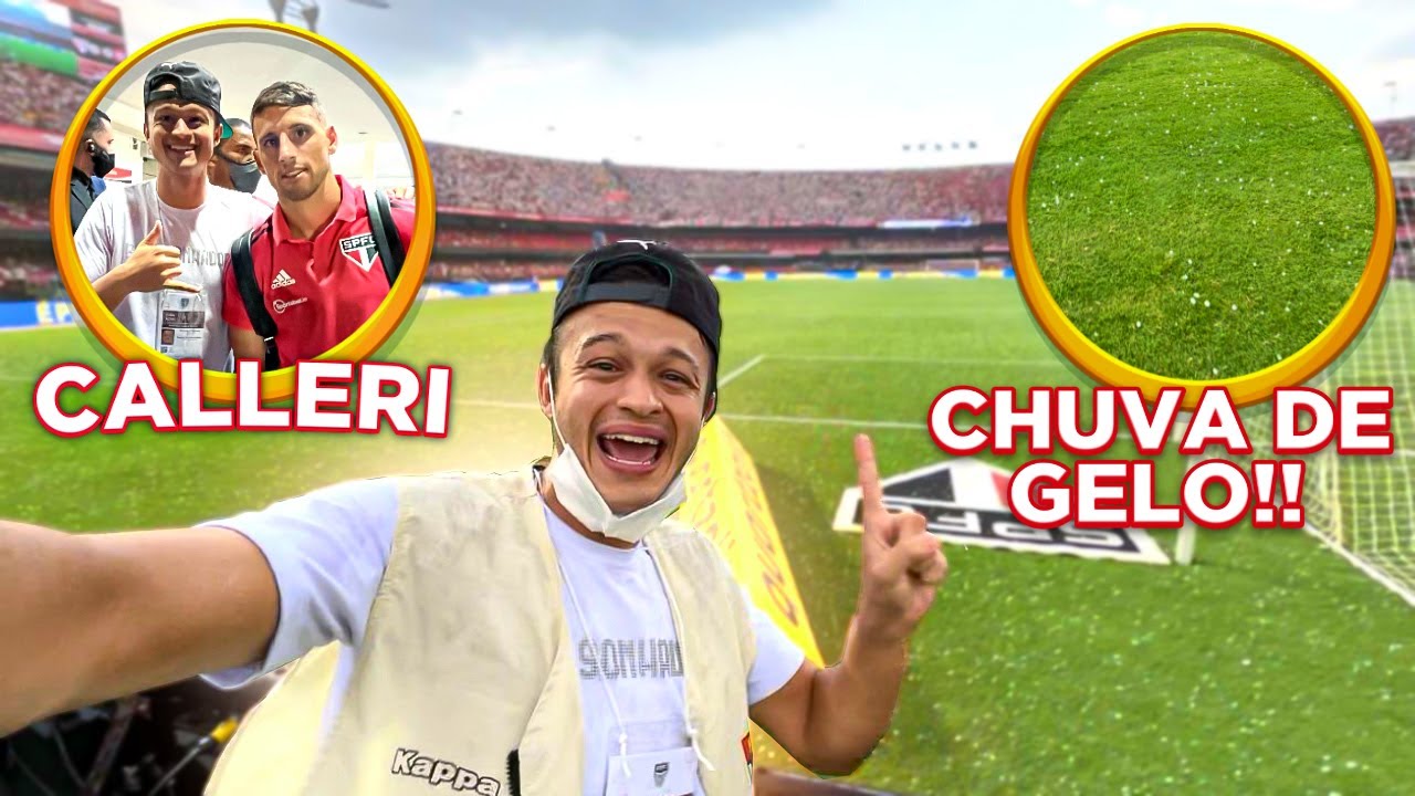 SÃO PAULO 1 x 0 CORINTHIANS com CHUVA DE GELO NO MORUMBI!! ( impressionante!! )