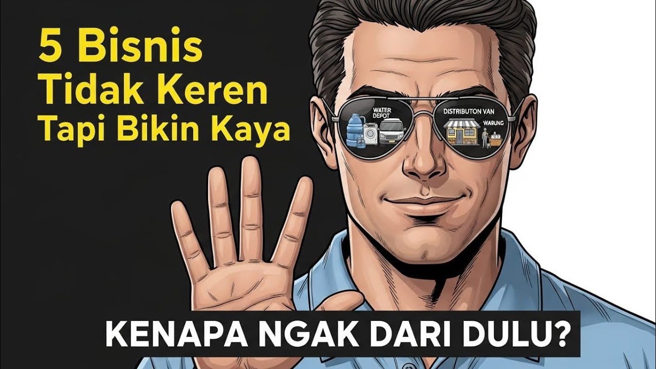 5 Bisnis yang Dianggap Biasa, Tapi Diam-Diam Bikin Kaya