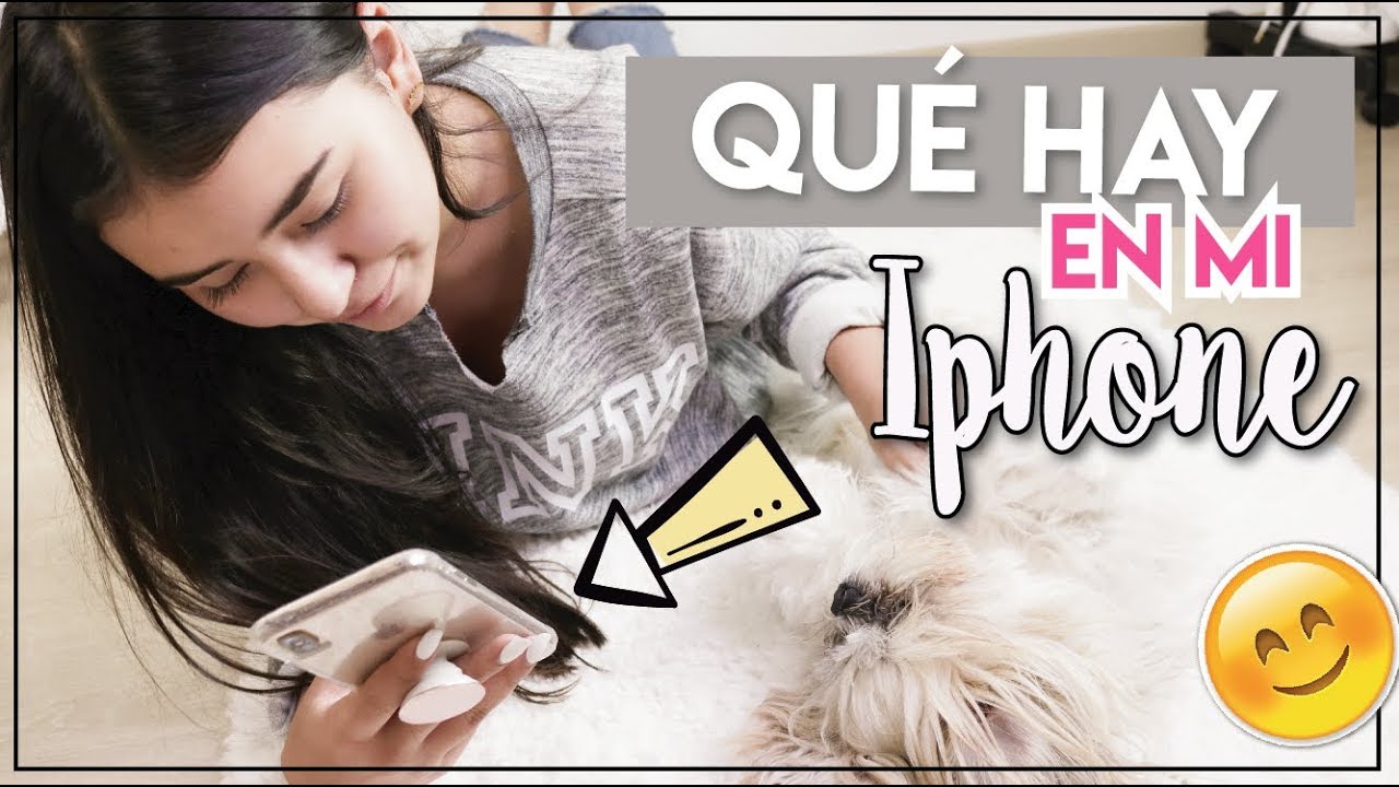 QUÉ  HAY DE NUEVO EN MI IPHONE! TAG - Sophie Giraldo