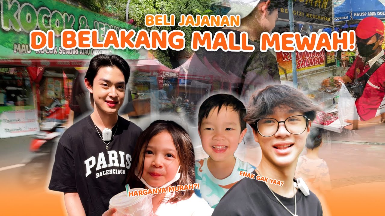 SPOT JAJANAN DI ANTARA MALL MEWAH?! PRINCE & ROYCE PRANK DEDE MAX!
