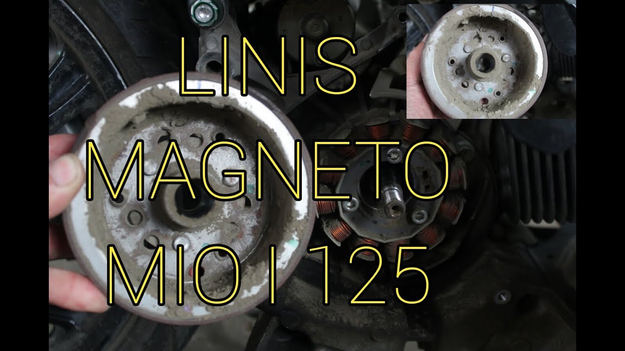 Mio i 125 Linis Magneto/Yamaha M3 Magneto cleaning/tutorial