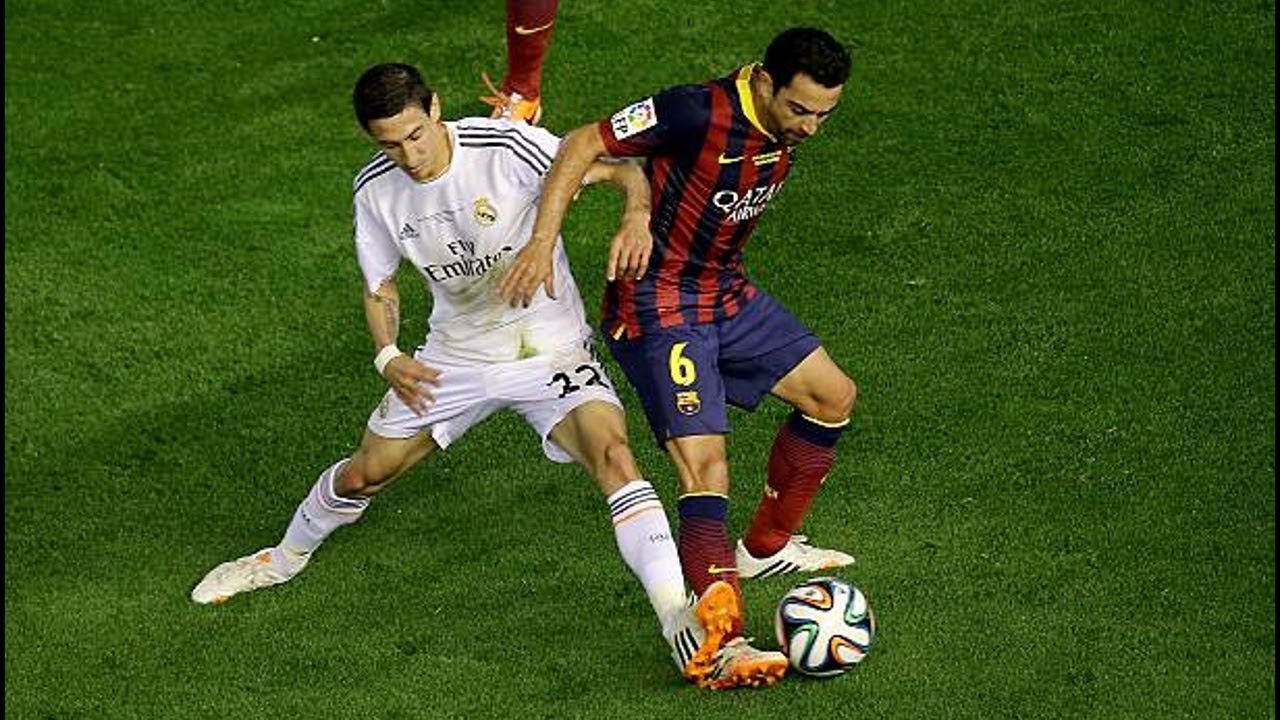Xavi vs. Real Madrid • Spanish Cup 2013-2014 • Last Assist • 1-2 • HD