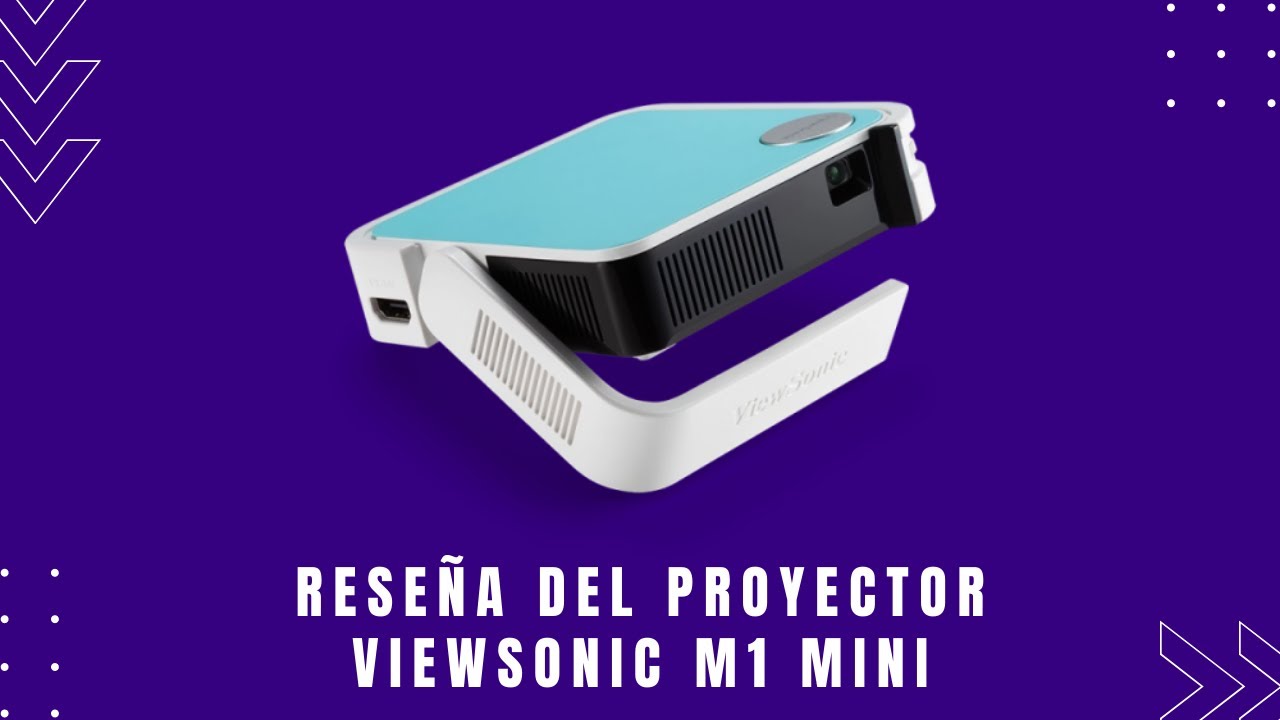 Reseña del Proyector ViewSonic M1 MINI 50 ANSI Lúmenes WVGA