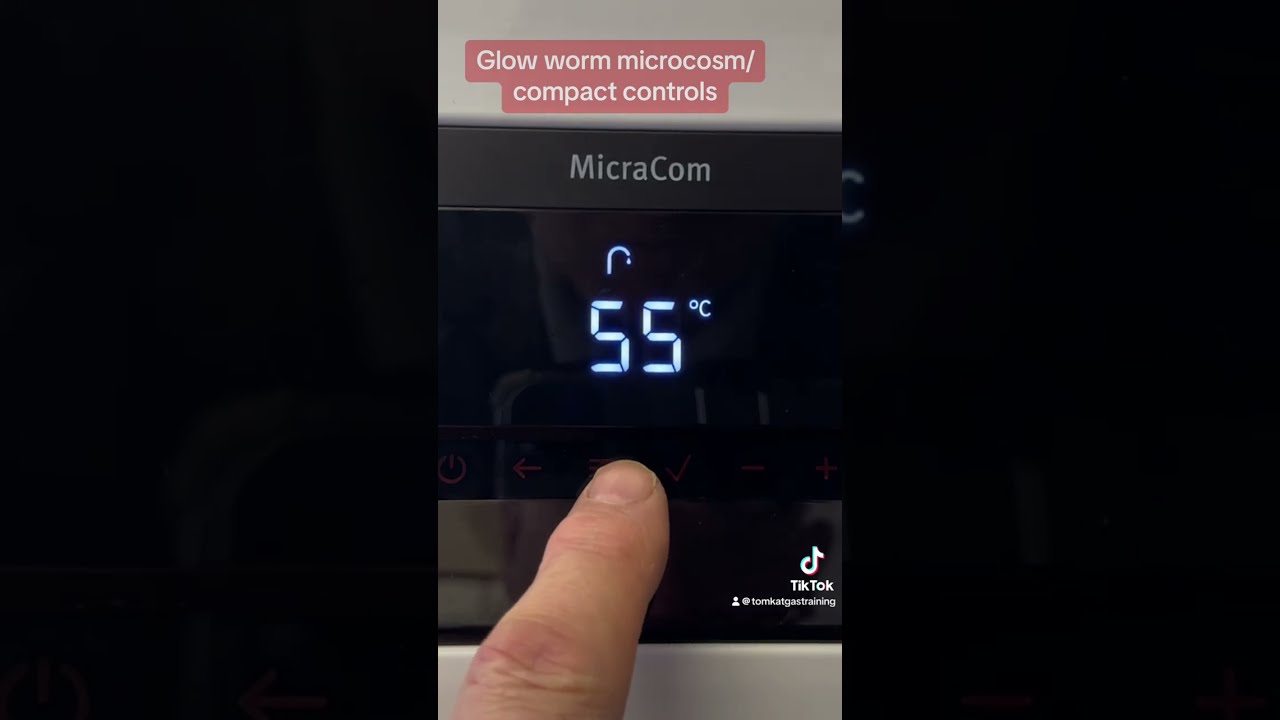 Использование элементов управления для котла Glow-worm Micracom/Compact Combi #сантехника #газово...