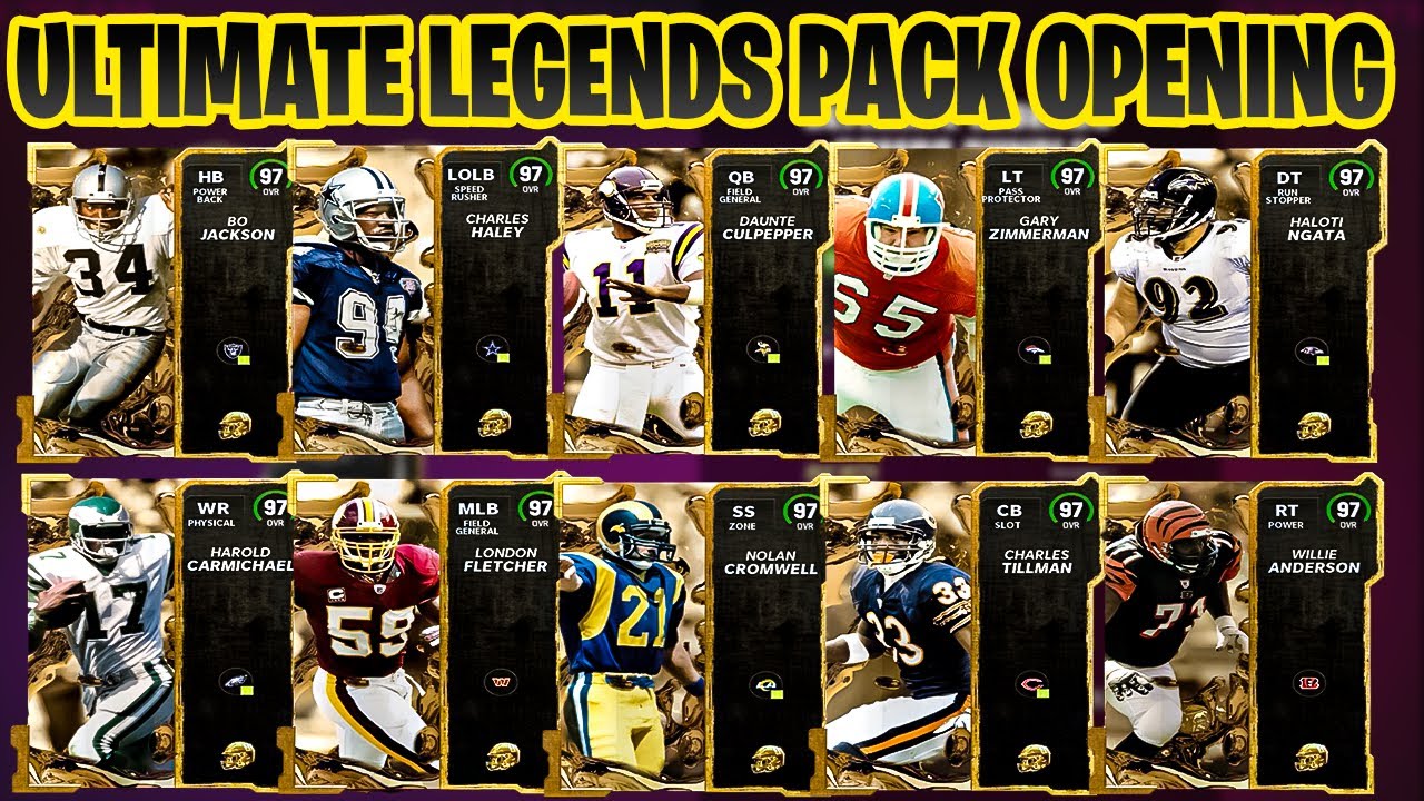 WHAT DO ULTIMATE LEGEND PACKS LOOK LIKE IN #madden23???