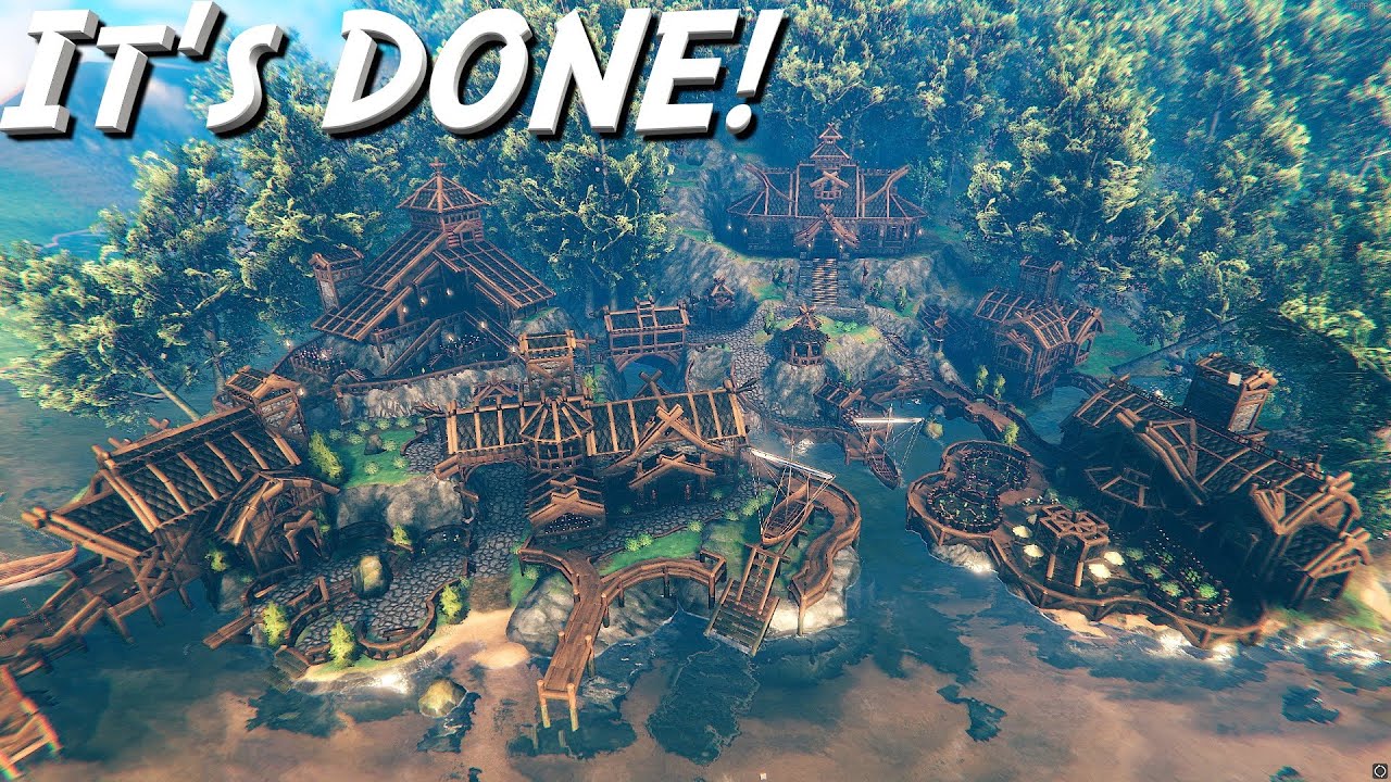 Valheim Full Village Tour