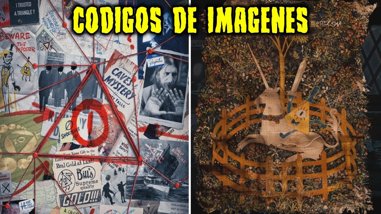 BILL CIPHER'S STRANGE CODES (3/6) IMAGE CODES | GRAVITY FALLS