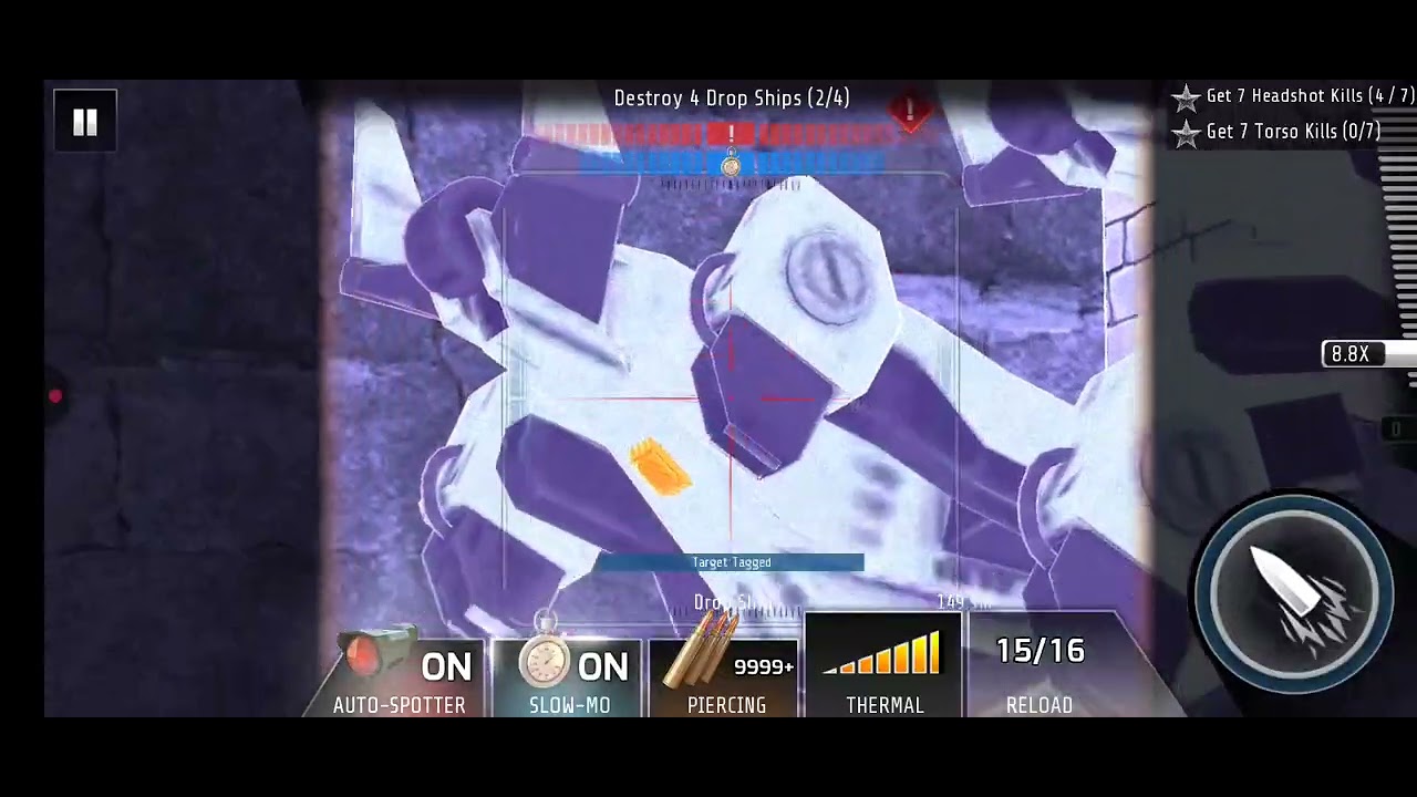 Kill Shot Bravo - Region 124 - Battle Hardened 1 (7 head shots)