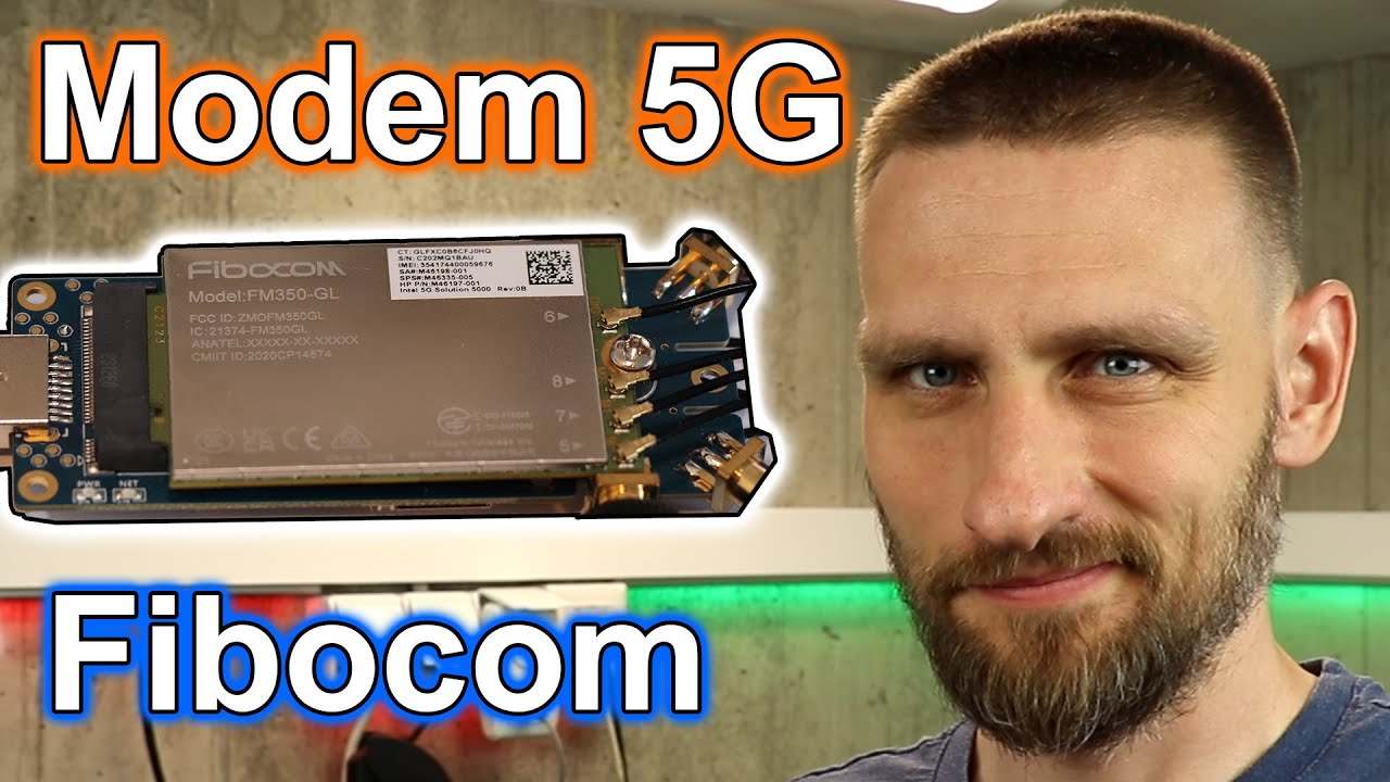 Najtańszy sensowny modem 5G? Fibocom FM350-GL