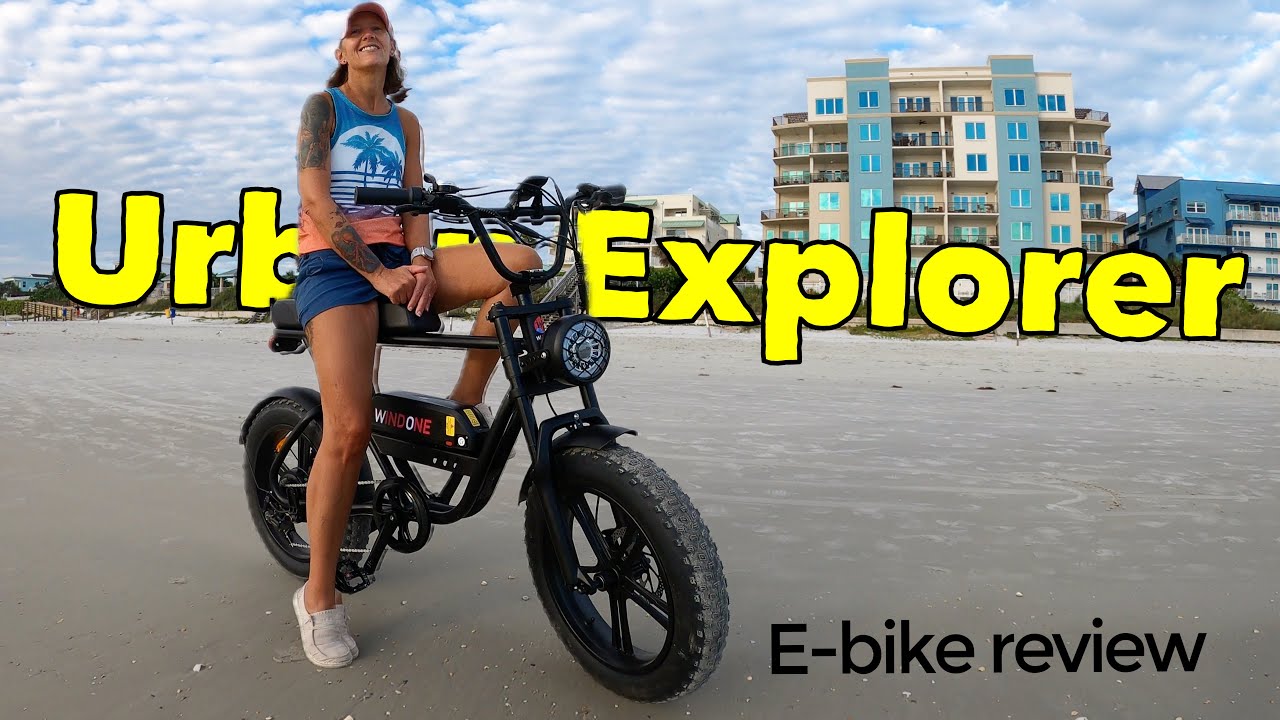 Not your traditional E-bike… Windone K2 Fat Tire Urban Explorer E-Bike!