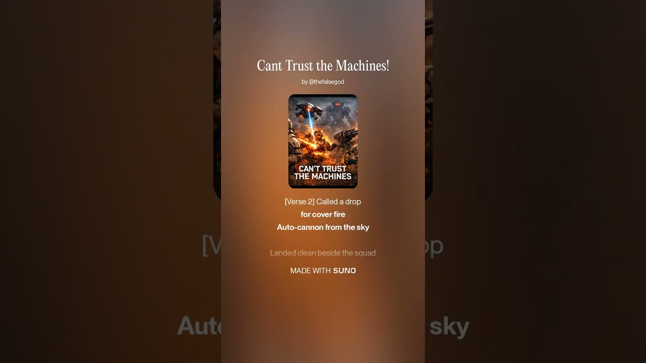 Cant Trust the Machines! (Hell Divers 2)
