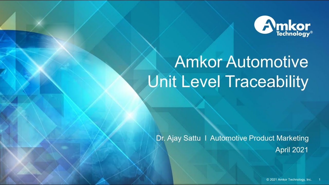 Automotive Semiconductor Unit Level Traceability (ULT)