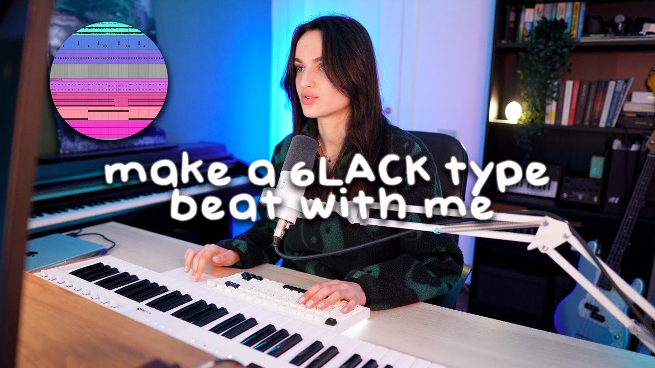 How to make a 6LACK type beat (dark rnb tutorial)