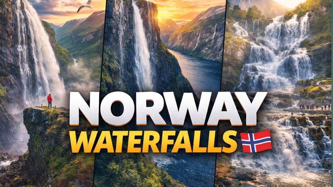 NorwaNy Waterfalls – The Most Beautiful Waterfalls in the World 🇳🇴Noay