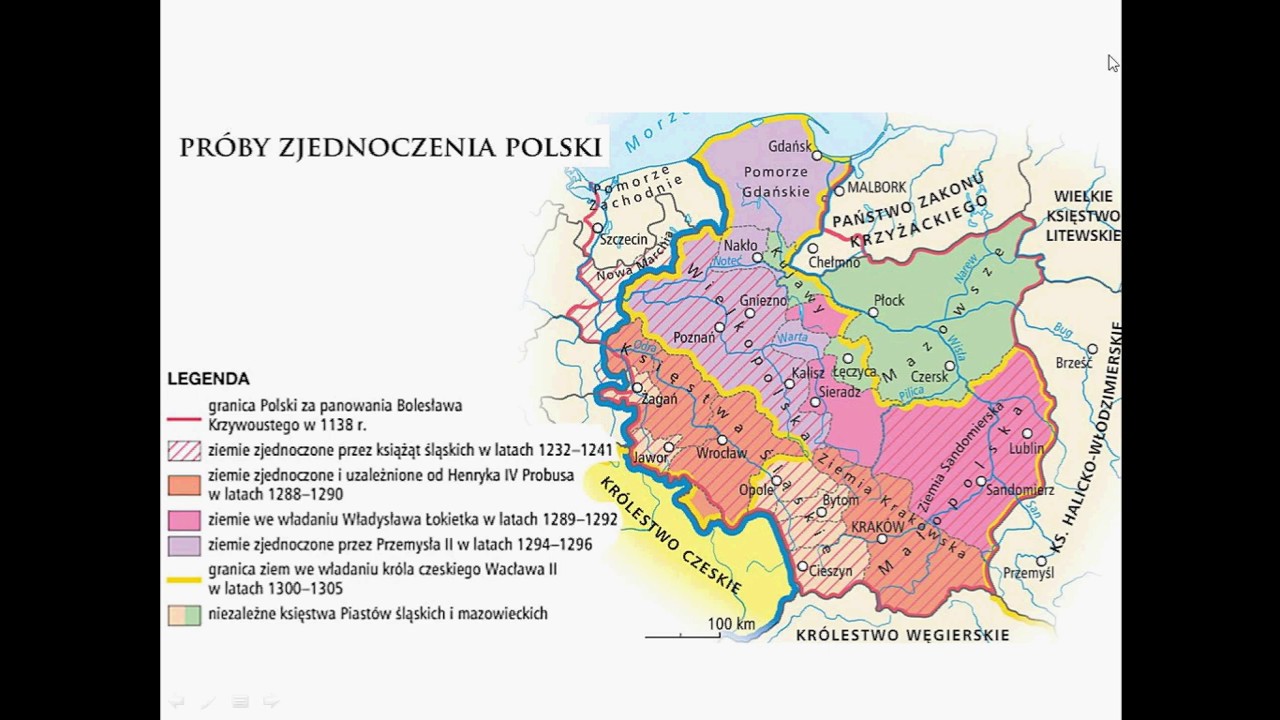Władysław Łokietek. Koniec rozbicia dzielnicowego Polski.
