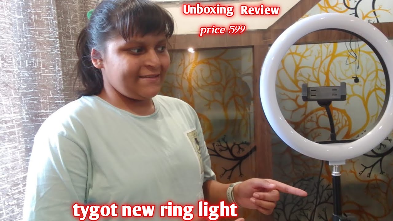 tygot new ring light Unboxing Review price 599 #tyogt