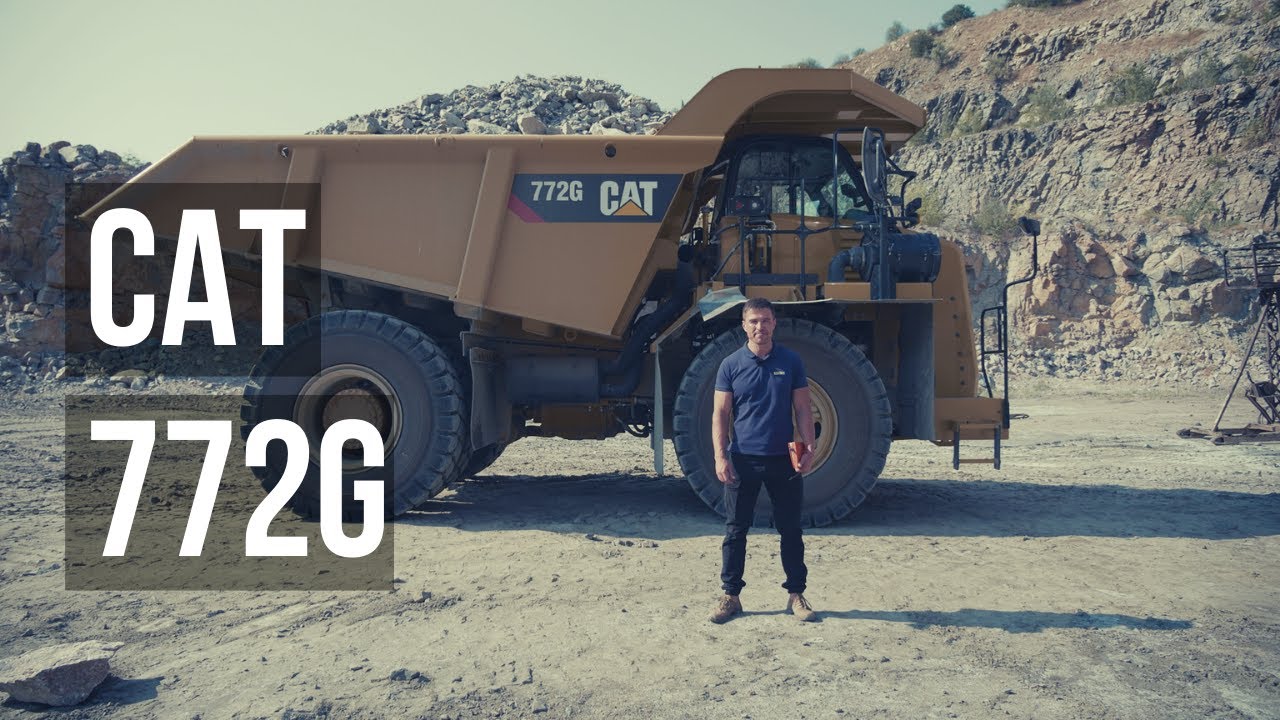 Огляд CAT 772G | Надпотужний самоскид | Детальний огляд, в роботі, характеристики і можливості!
