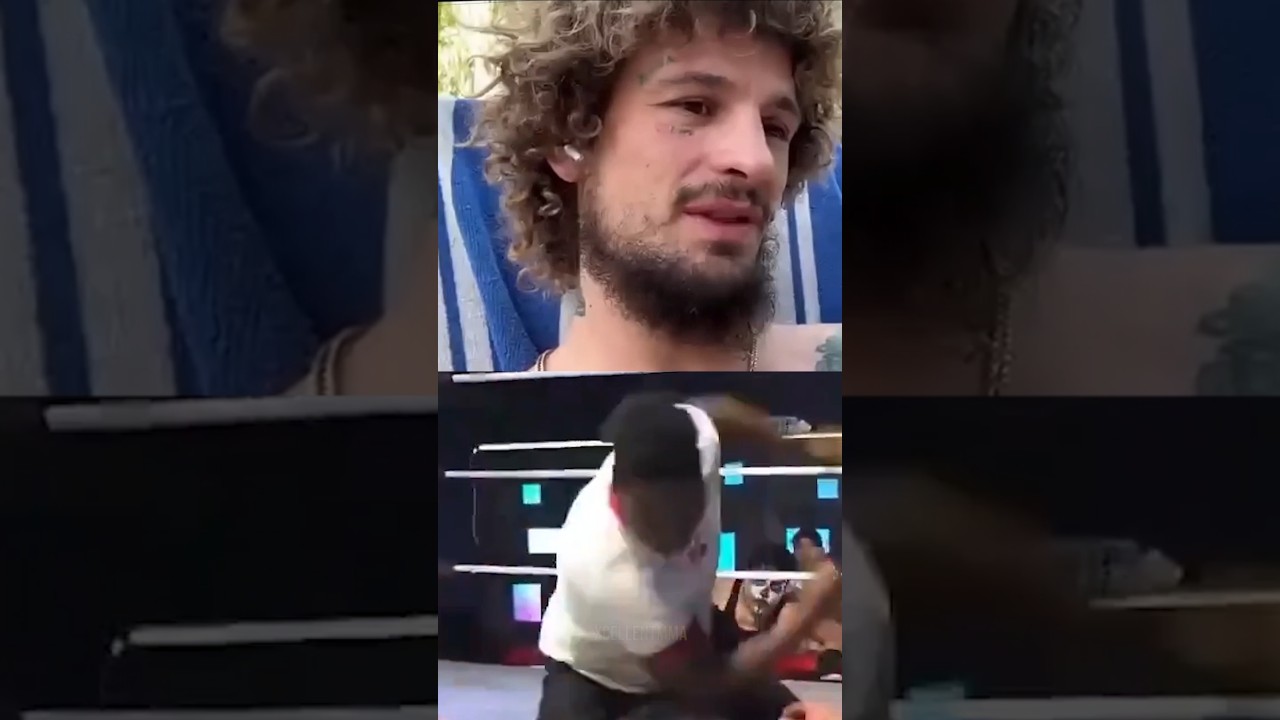 Sean O'Malley's reaction to Raja Jackson attacking wrestler