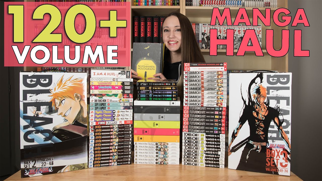 I Can’t Believe I Found Some of These at Half Price Books - 120+ Manga Haul + Anime Figure Haul!