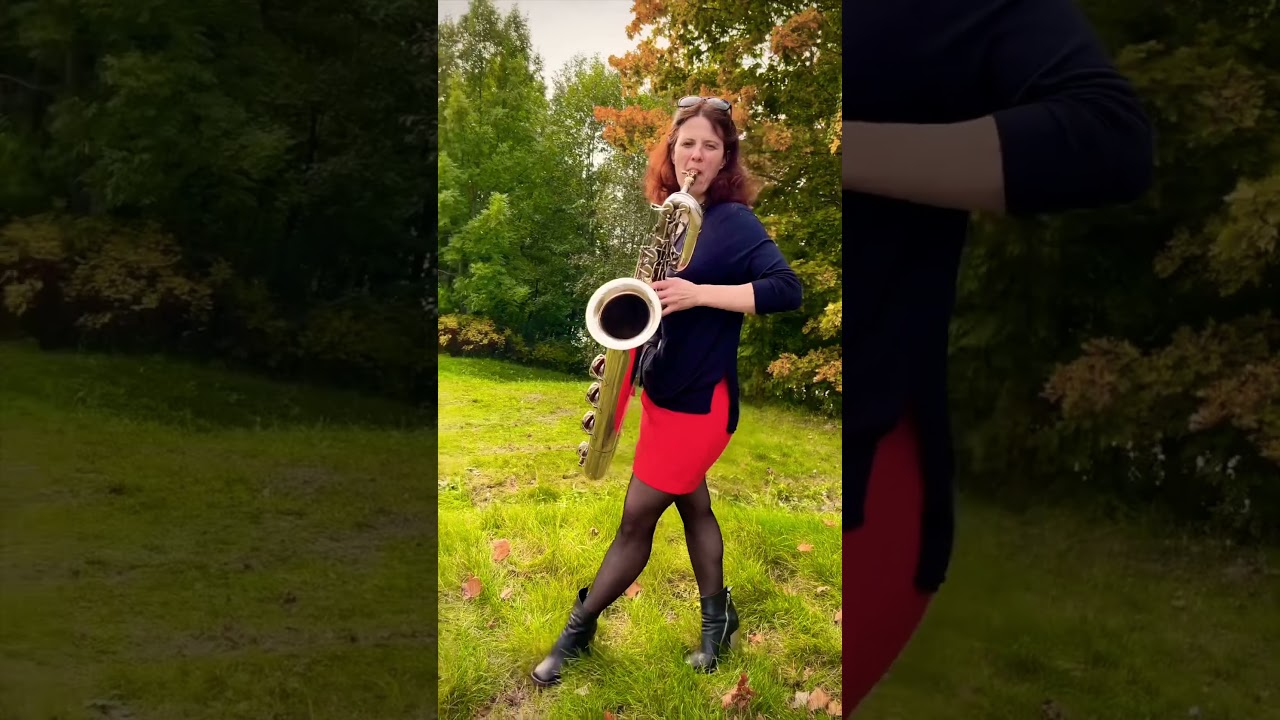 You&rsquo;ve never heard &ldquo;Autumn Leaves&rdquo; this low! 🍁🔥 Bari sax takes it to the next level.