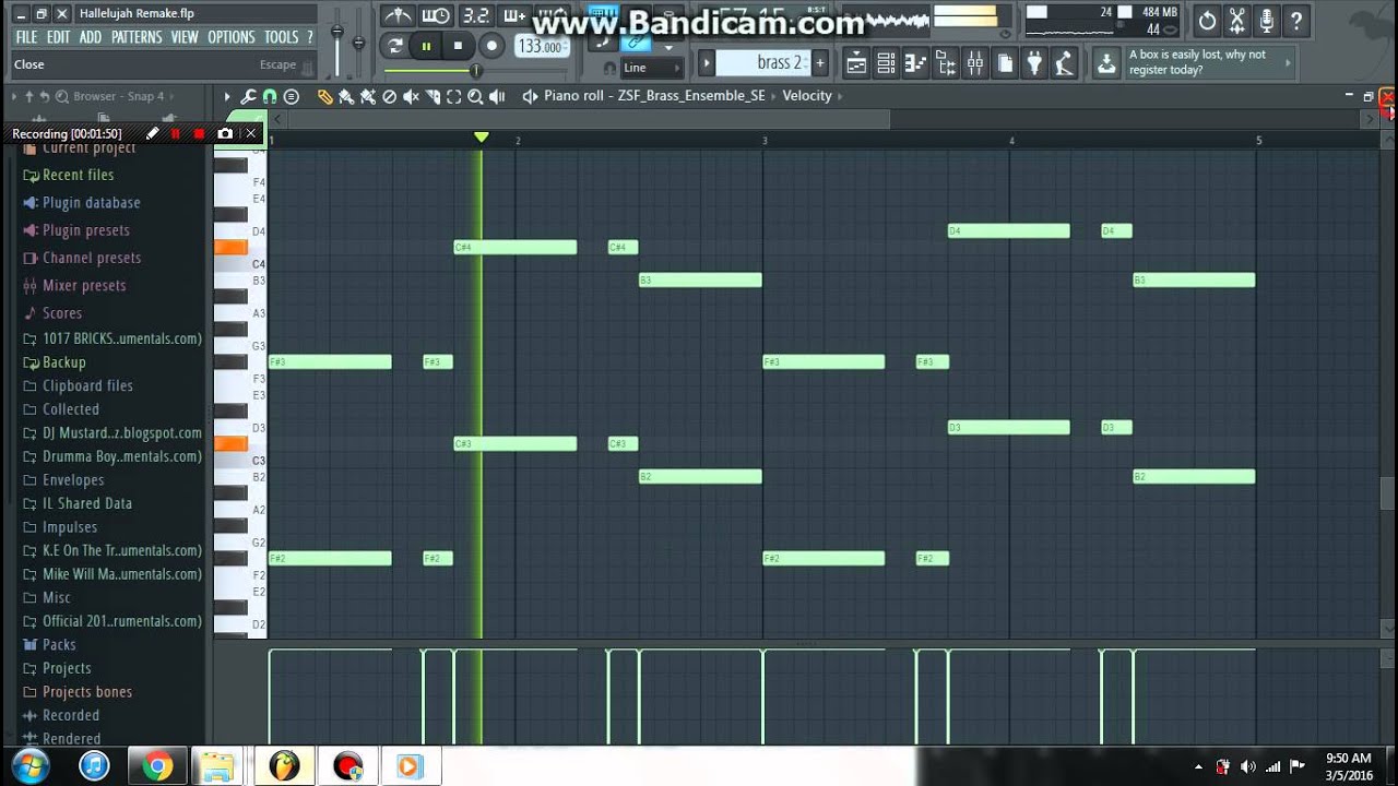 Chief Keef - Hallelujah Perfect Remake (FL STUDIO 12) (ALL PATTERNS SHOWN)