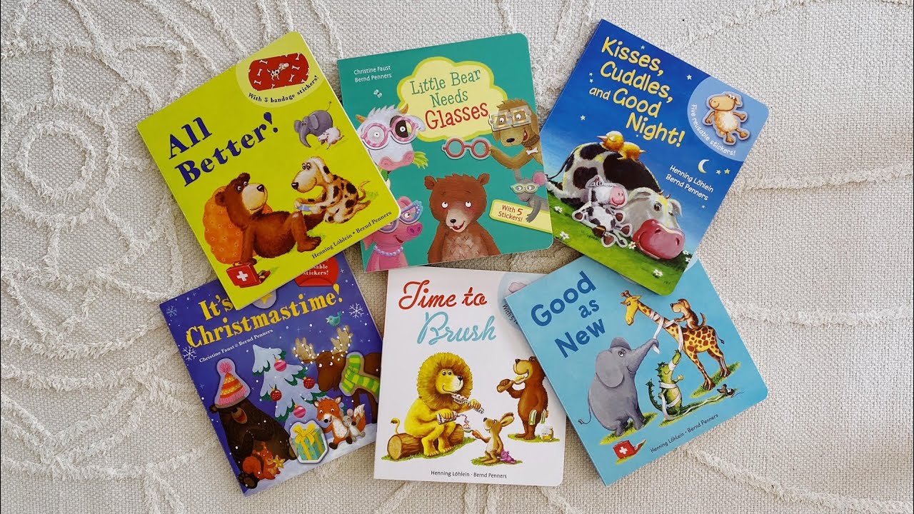 All Better, Little Bear, Kisses Cuddles, It's Christmastime, Time to Brush, Good As New | PaperPie