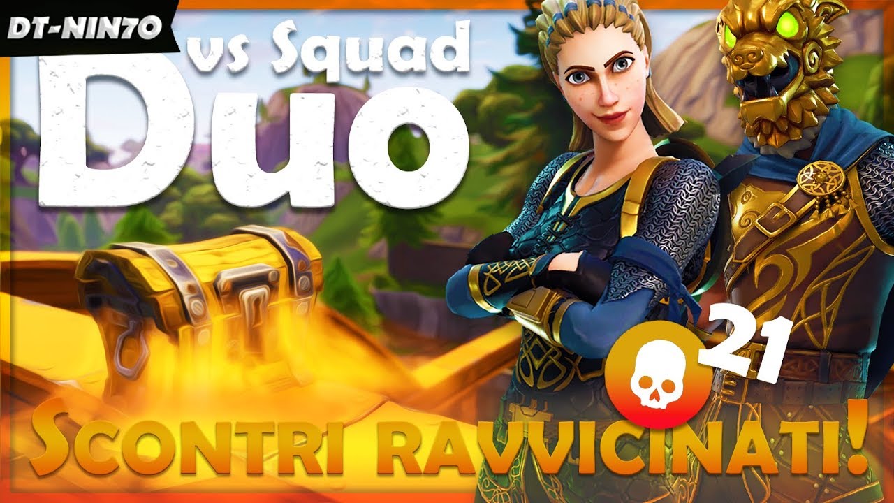 Fortnite // SCONTRI RAVVICINATI! full match w/ DT-Reis Duo vs Squad #7 [Stream highlights]