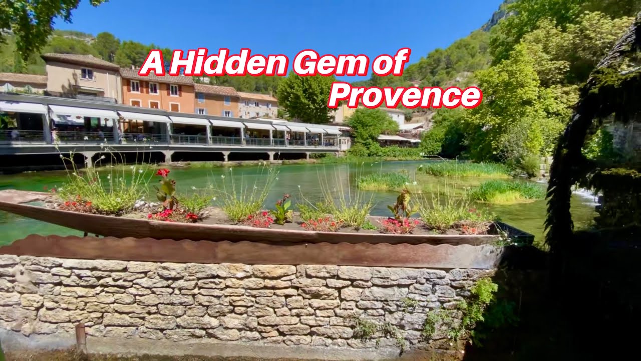 Fontaine-de-Vaucluse France 🇫🇷 Hidden Gem of Provence You Must Visit#francetravel #travel 