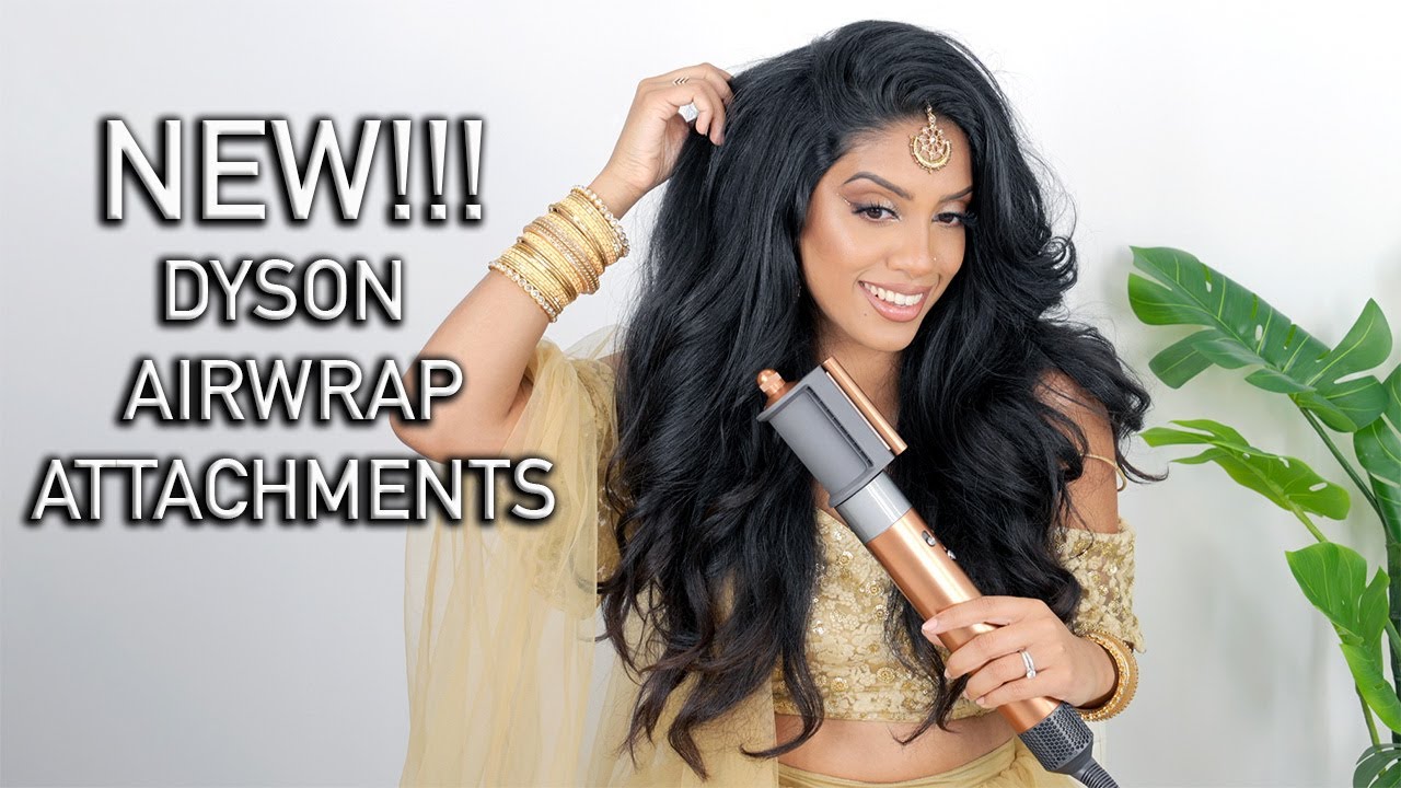 НОВЫЕ насадки Dyson Airwrap! — Уроки по уходу за волосами | ARIBA PERVAIZ