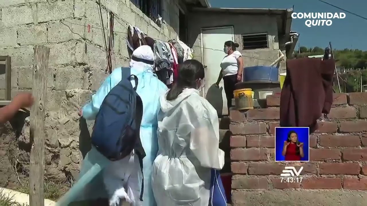 Brigadas móviles de vacunación en el sur de #Quito