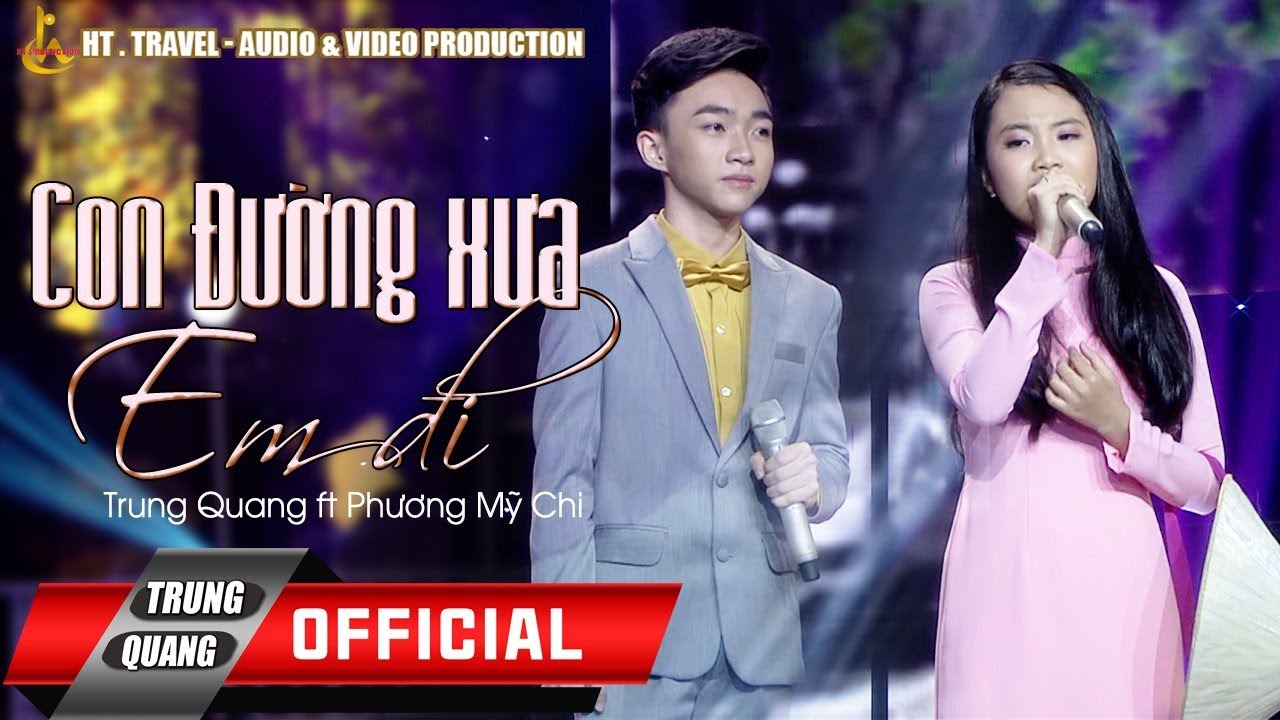 CON ĐƯỜNG XƯA EM ĐI || TRUNG QUANG FT PHƯƠNG MỸ CHI || THẦN TƯỢNG BOLERO 2016