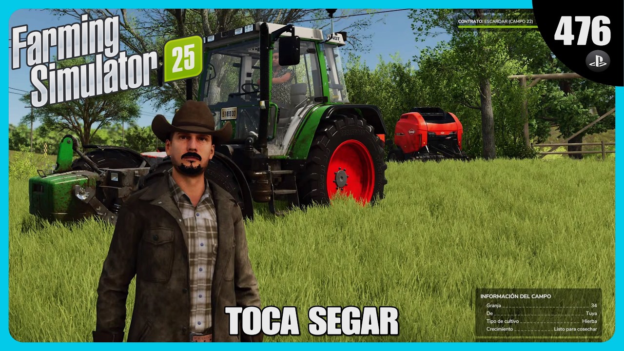 🚜EP476 Toca segar FS25 //🎮Ps5 Gameplay Español // FARMING SIMULATOR 25🌾