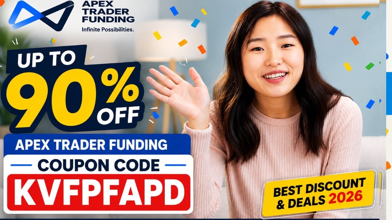 Apex Trader Funding Discount Code: 90% OFF KVFPFAPD| Apex discount code 2026