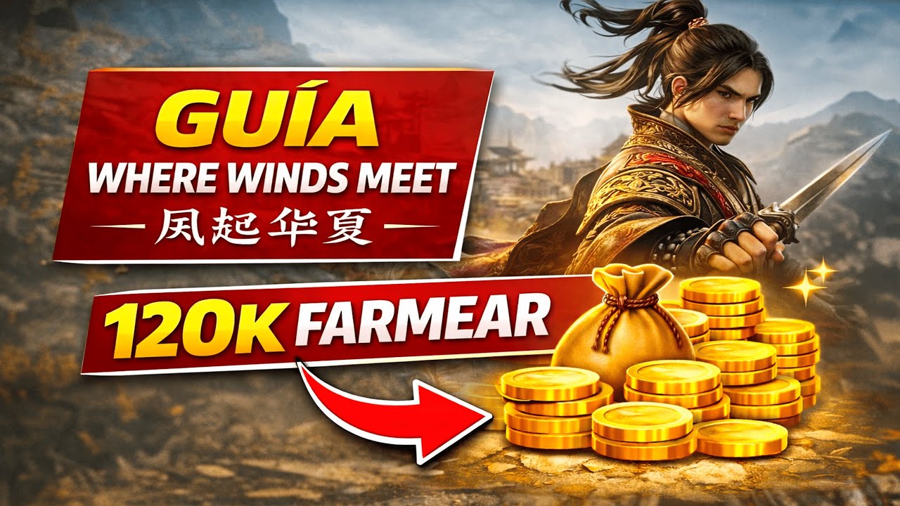 GUÍA: 120.000 Monedas SIN Farmear | Where Winds Meet